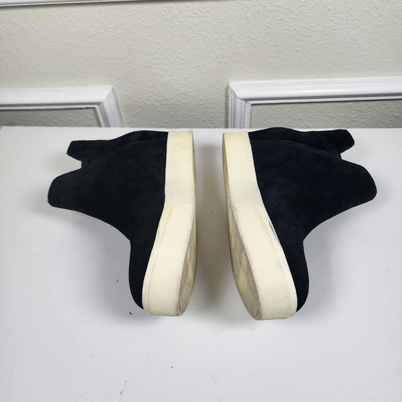 J Slide Women Dani Nubuck Casual black ankle boots sneakers size 7M - Picture 8 of 11